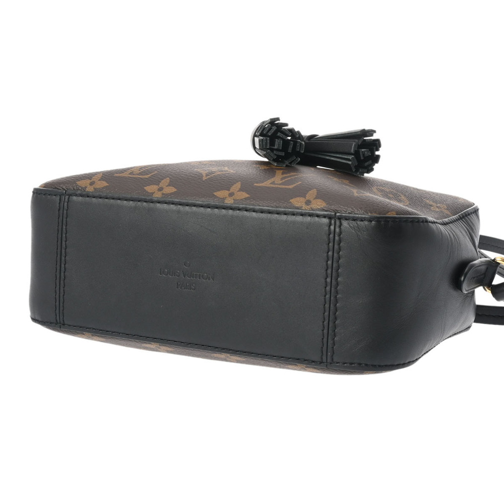 Louis Vuitton Saintonge Black Noir Canvas Monogram Shoulder Bag - Picture 5 of 11